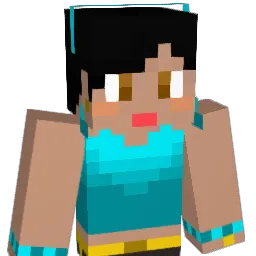 DoraBear90 Minecraft avatar bust