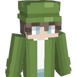 DoraCute Minecraft avatar bust