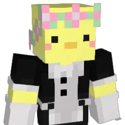 Dottipie Minecraft avatar bust