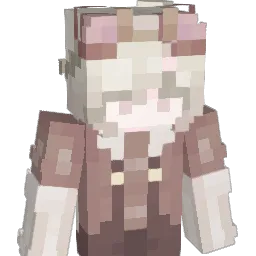 DouYinXiaoQi Minecraft avatar bust
