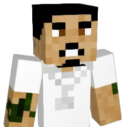 DoubleAA242 Minecraft avatar bust