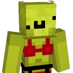 DoubleFaud Minecraft avatar bust