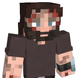 DoubleGen Minecraft avatar bust