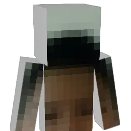 DoubleMhee Minecraft avatar bust