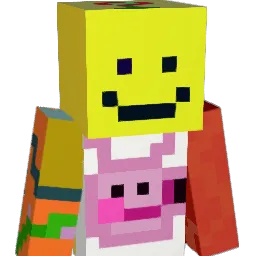 Double_happy Minecraft avatar bust