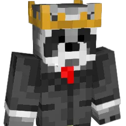 DougRaccooon Minecraft avatar bust