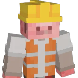 Doughnuut Minecraft avatar bust