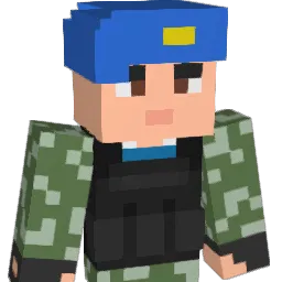Dovegs Minecraft avatar bust