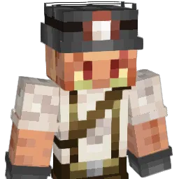 DoveyDoo Minecraft avatar bust