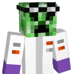 DrCreepRed Minecraft avatar bust