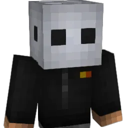 DrPeppered Minecraft avatar bust