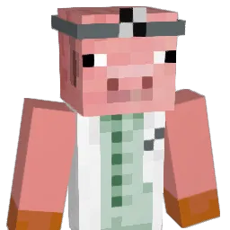 DrPig1999 Minecraft avatar bust