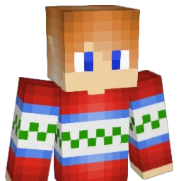 Draama Minecraft avatar bust