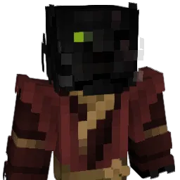 Dracanium Minecraft avatar bust