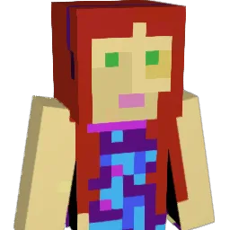 DragonGirl0303 Minecraft avatar bust