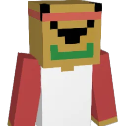 Dragonas Minecraft avatar bust