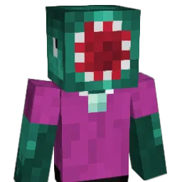 Dragoncurl Minecraft avatar bust