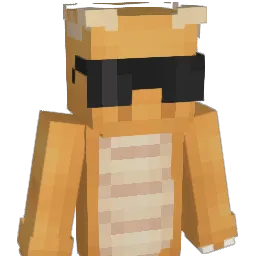 Dragonite Minecraft avatar bust