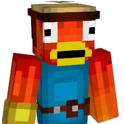 Dragonrauder Minecraft avatar bust