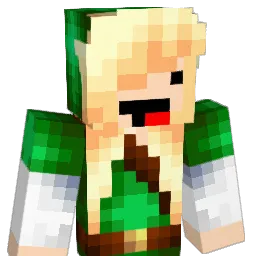 Dragons101X Minecraft avatar bust