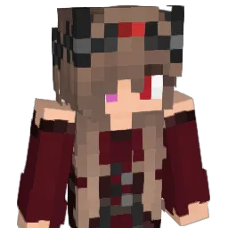 Drakifina Minecraft avatar bust