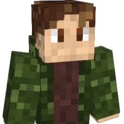 Driedac Minecraft avatar bust
