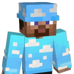 Dripnrip Minecraft avatar bust