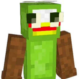 DrofPoop Minecraft avatar bust