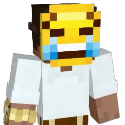Drogue Minecraft avatar bust