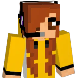 Drolefille Minecraft avatar bust