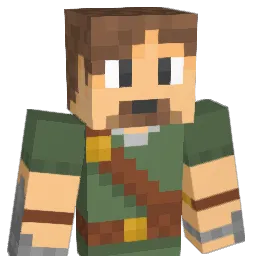 Dromaras Minecraft avatar bust