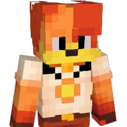 DropFoxx Minecraft avatar bust