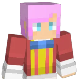 Dropchan Minecraft avatar bust
