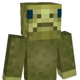 Drummbledore Minecraft avatar bust