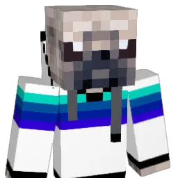 DryPug Minecraft avatar bust