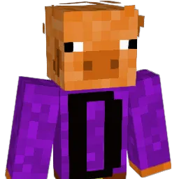 Dryskinpug Minecraft avatar bust