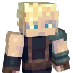 Drystark Minecraft avatar bust