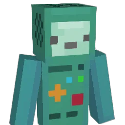 DubiMP4 Minecraft avatar bust