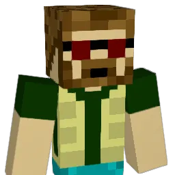 Dubyukk Minecraft avatar bust