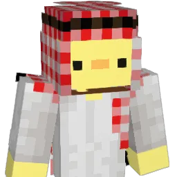 DuckGQ Minecraft avatar bust