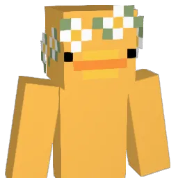 DuckSwaggington Minecraft avatar bust