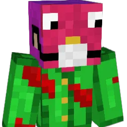 Minecraft-Avatar von Duck_In_Danger: Büste