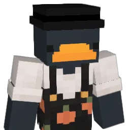 Duckeroo Minecraft avatar bust
