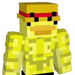 Duckwow Minecraft avatar bust