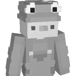 DuckyBooper Minecraft avatar bust