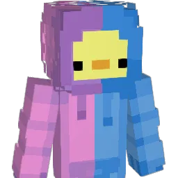 DuckyDaffodil Minecraft avatar bust