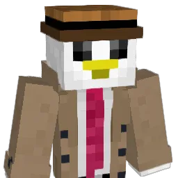 DuckyDooDah Minecraft avatar bust