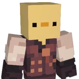 DuckyOverLord252 Minecraft avatar bust