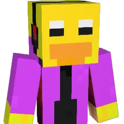 Duckyface12345 Minecraft avatar bust