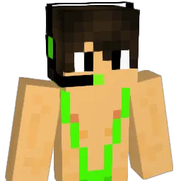 Dudecorn Minecraft avatar bust